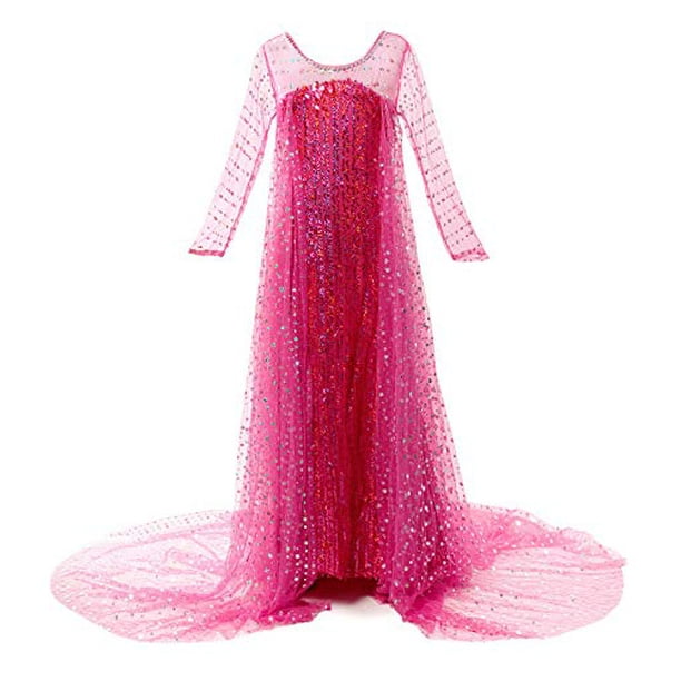 JerrisApparel Girls Princess Costume Floor Length Birthday Party Dress up